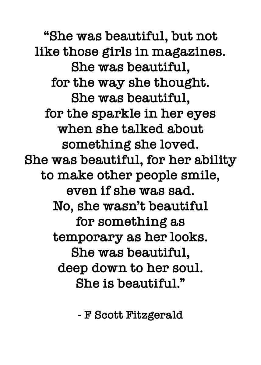 She was Beautiful