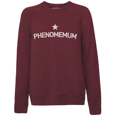 Ultra Cosy Phenomemum Dark Red Sweatshirt