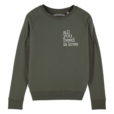 All you need is Love - Womens Crew Sweatshirt