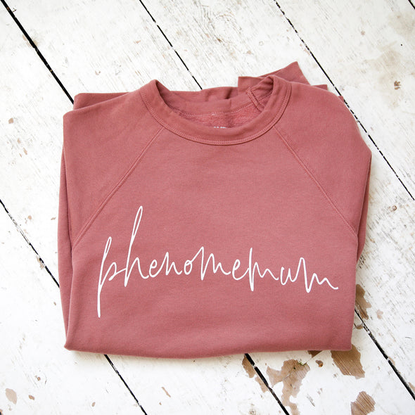 Ultra Cosy Phenomemum Script Sweatshirt